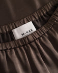 Ames Satin Pants - Espresso