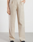 Cala Linen Pants - Beige