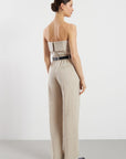 Cala Linen Pants - Beige