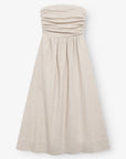 Vienne Linen Dress - Beige