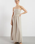 Vienne Linen Dress - Beige
