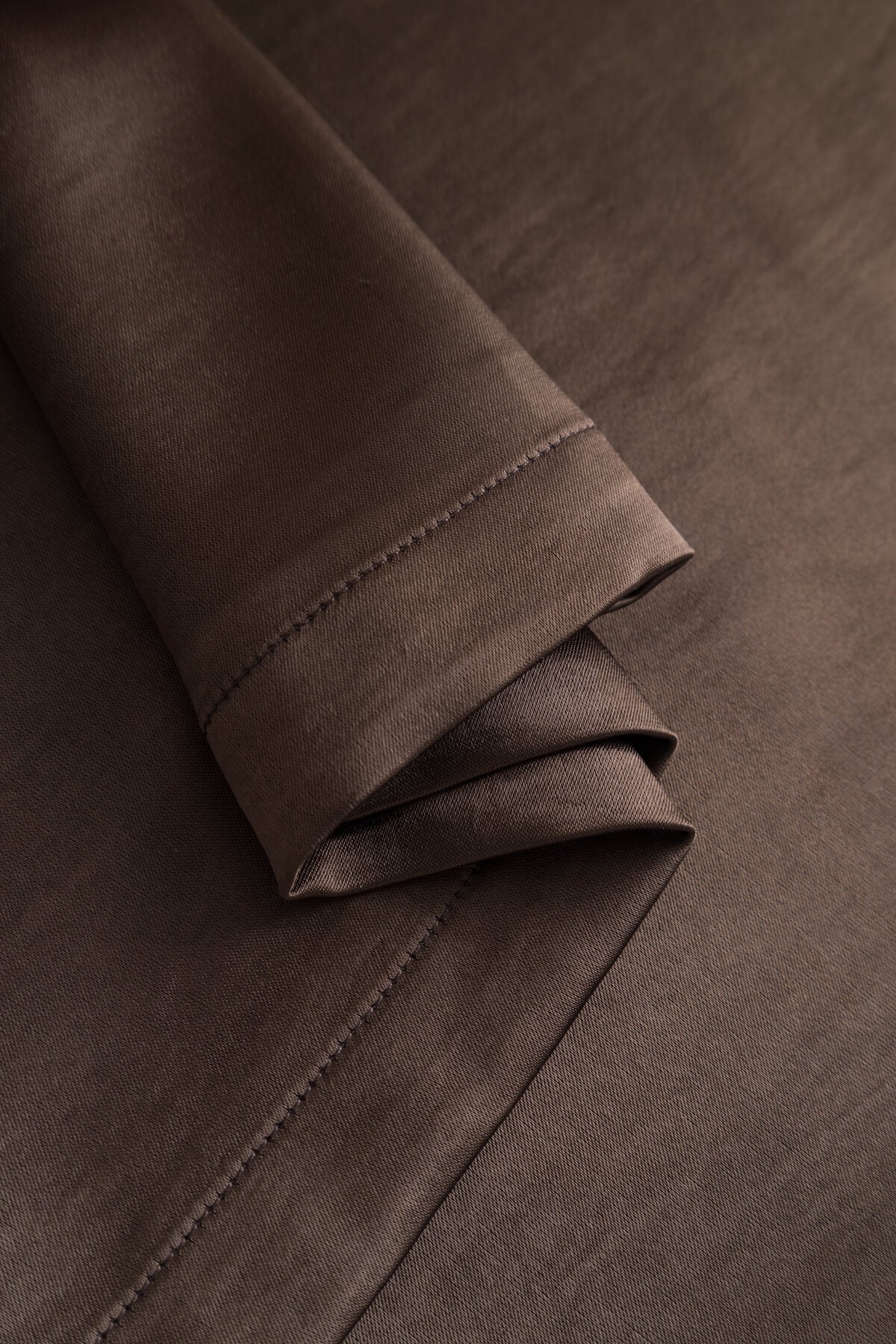 Ames Satin Pants - Espresso