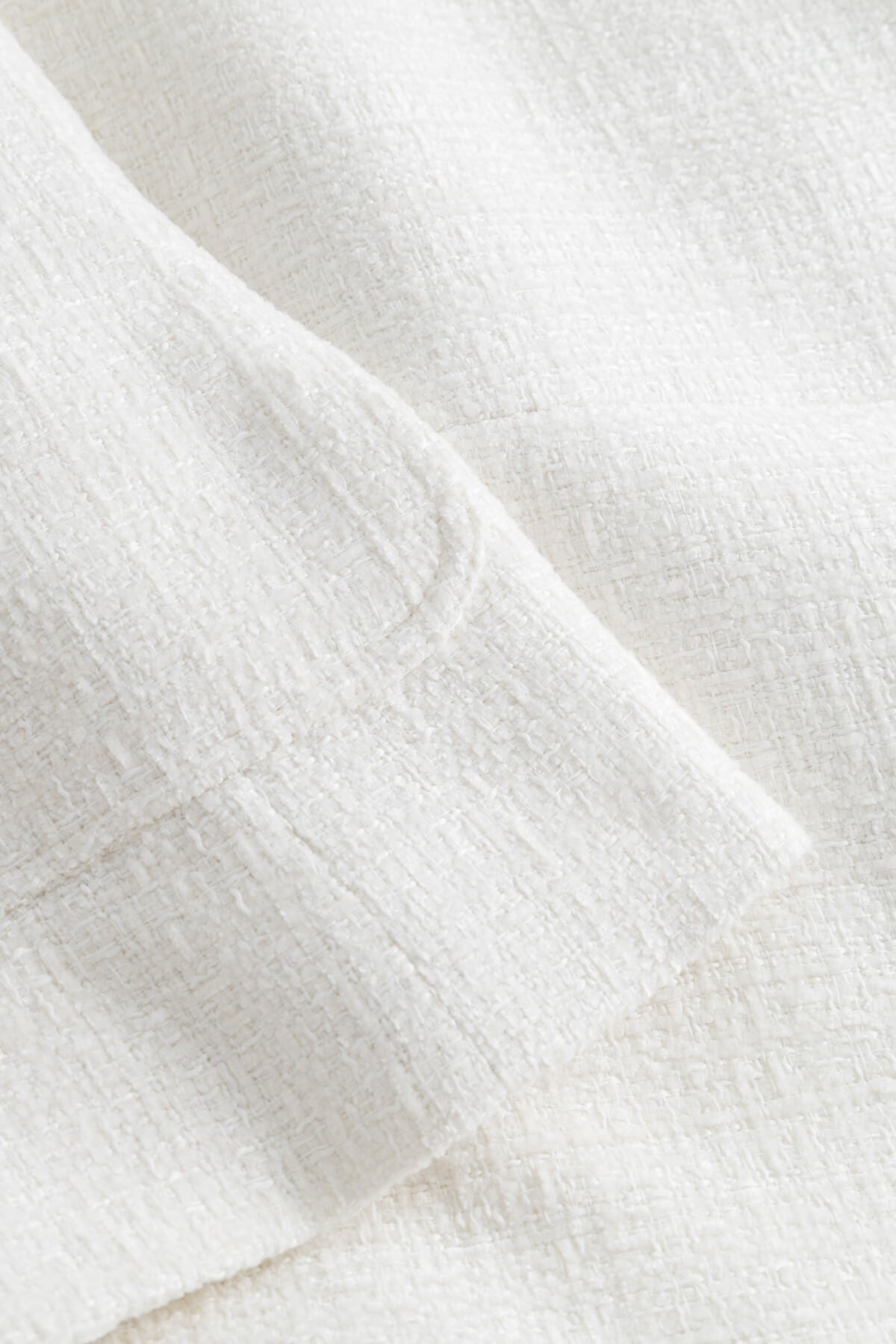 Cannes Tweed Jacket - Cream