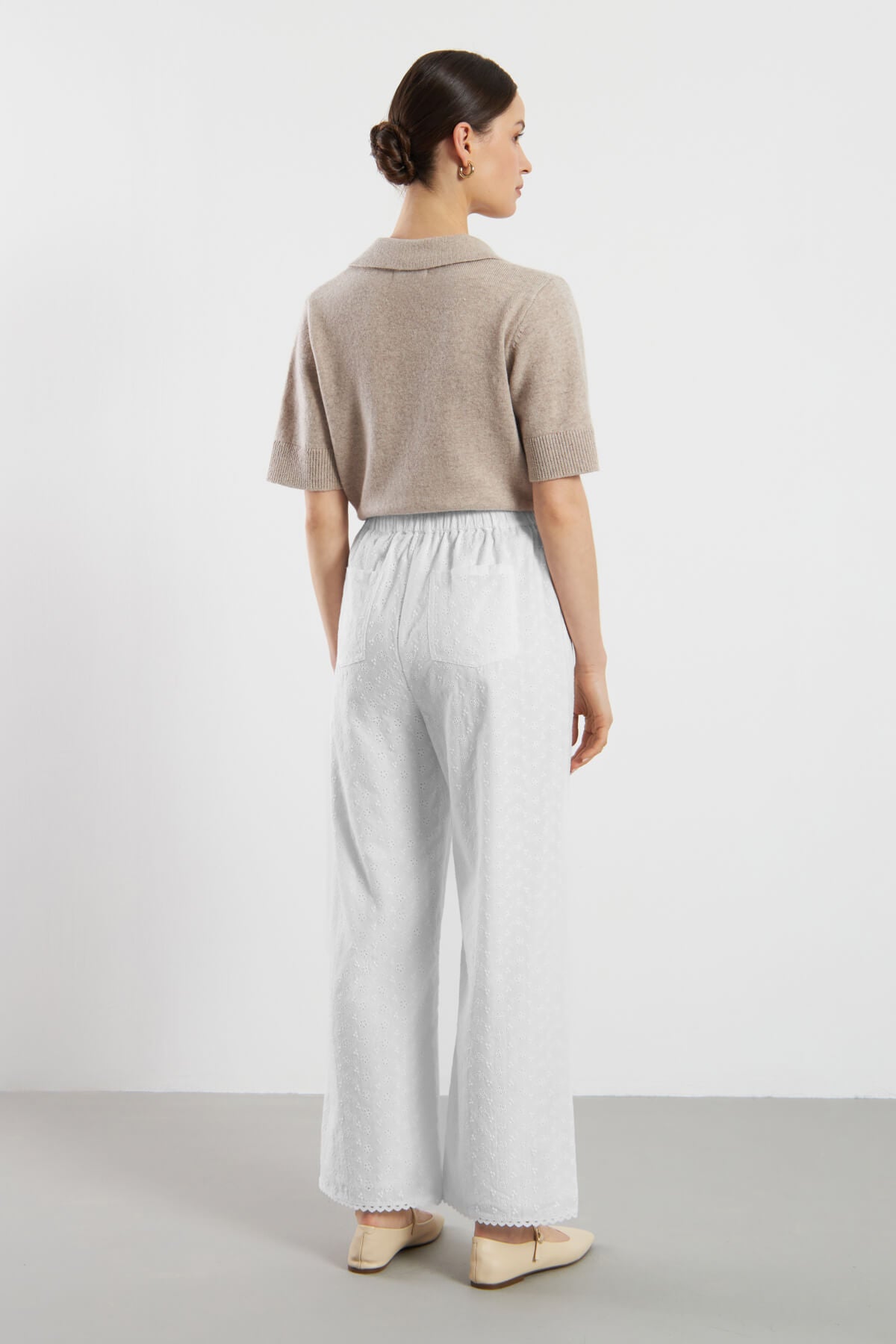 Capri Pants - White
